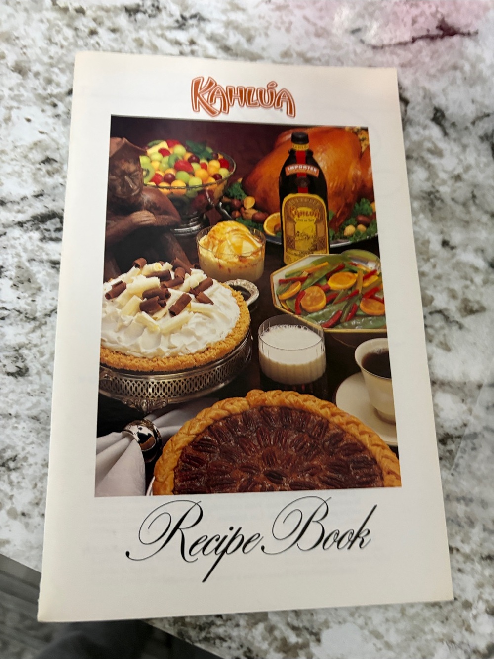 Kahlúa Recipe Book - White Cover